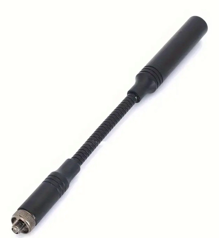 Високочутлива GooseNeek трубчаста антена - SMA-F, Сумісна з UHF/VHF Baofeng UV-5R, UV-82, BF-888s та Іншими - Всенаправлене Покриття - Зображення 3