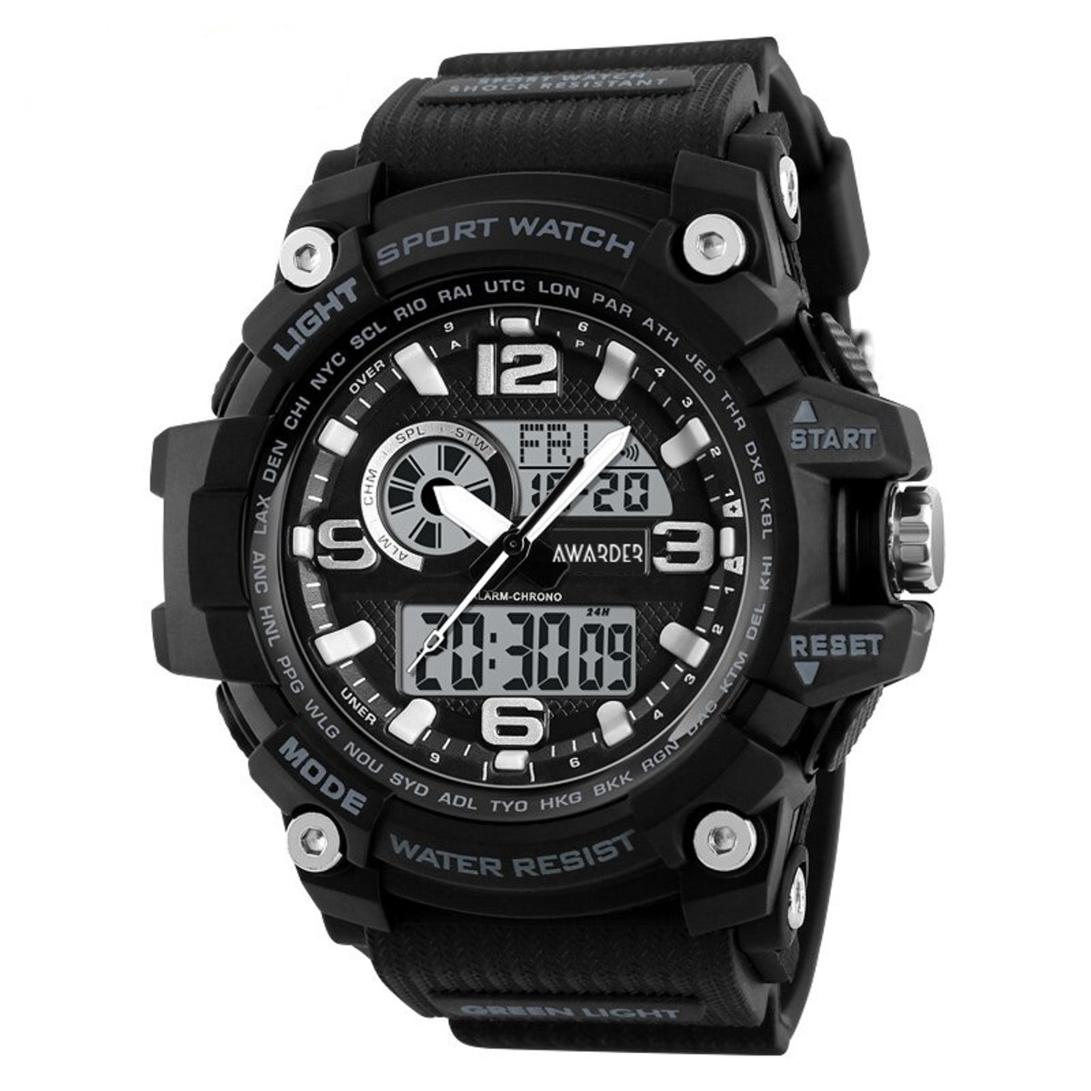 Чоловічий годинник Awarder 012 Black
