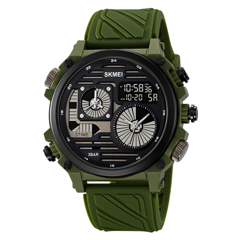 Чоловічий годинник Skmei 2202PAG Army Green