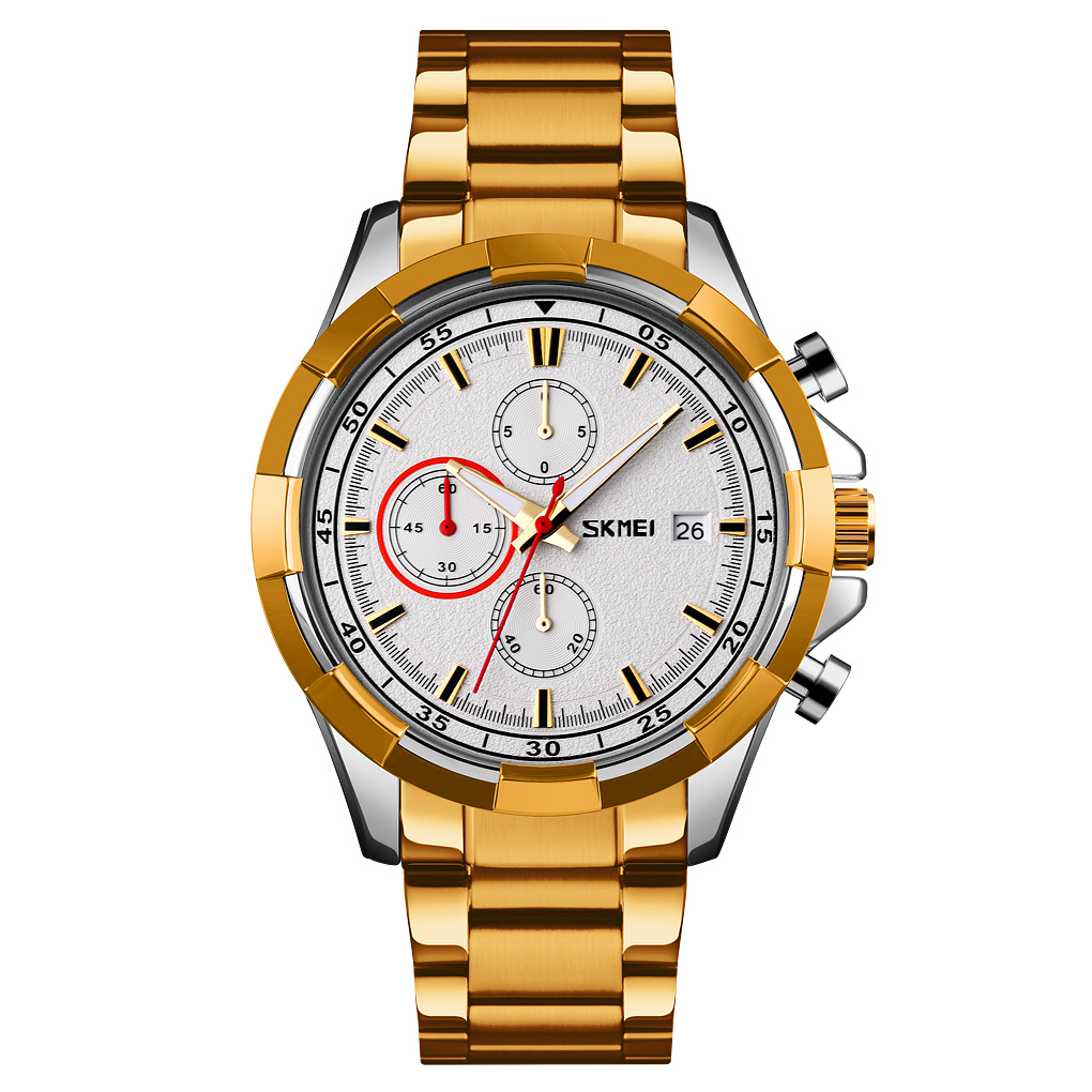 Чоловічий годинник Skmei 9192GD Gold