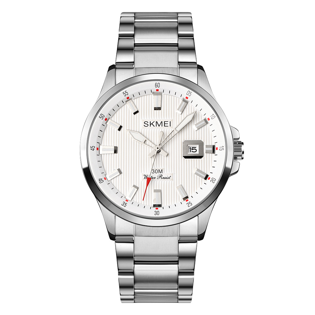 Чоловічий годинник Skmei 1654SI Silver
