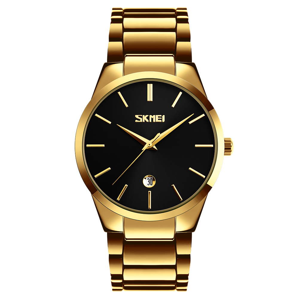 Чоловічий годинник Skmei 9140GDBK Gold-Black