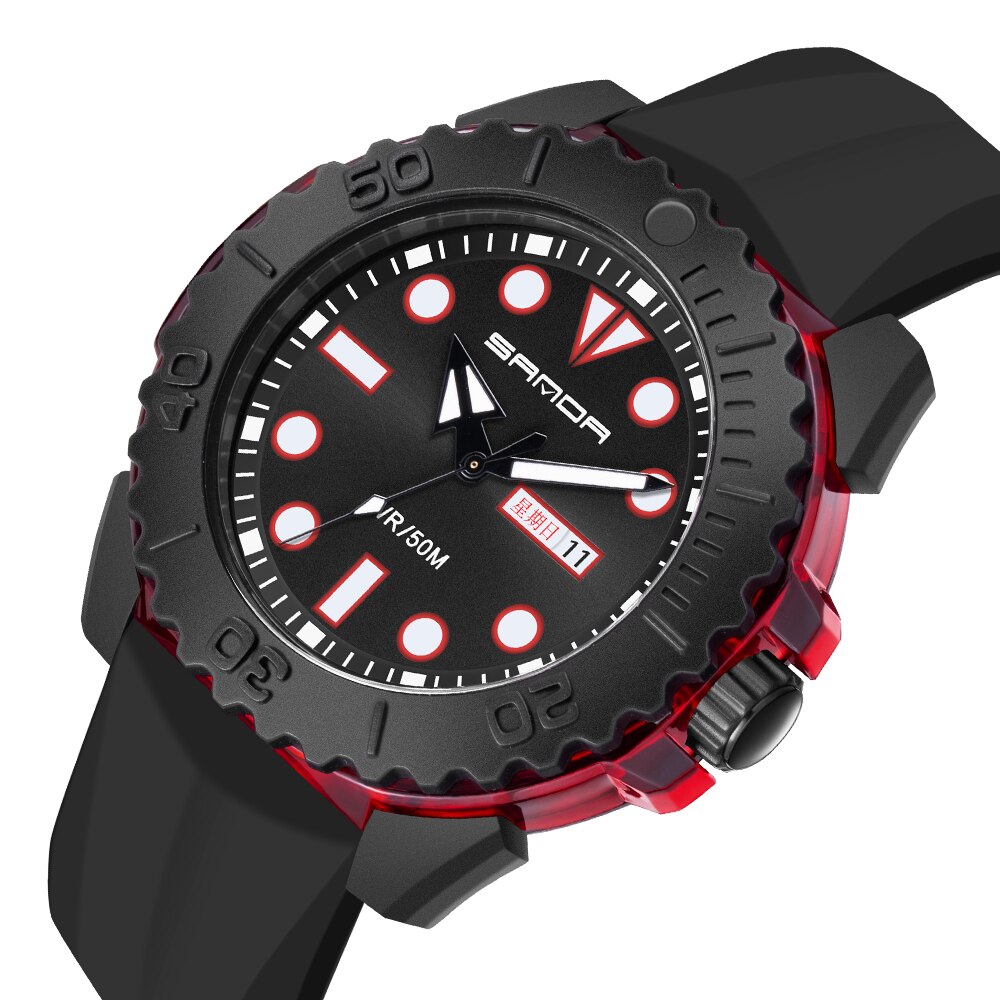 Sanda 3118 Black-Red