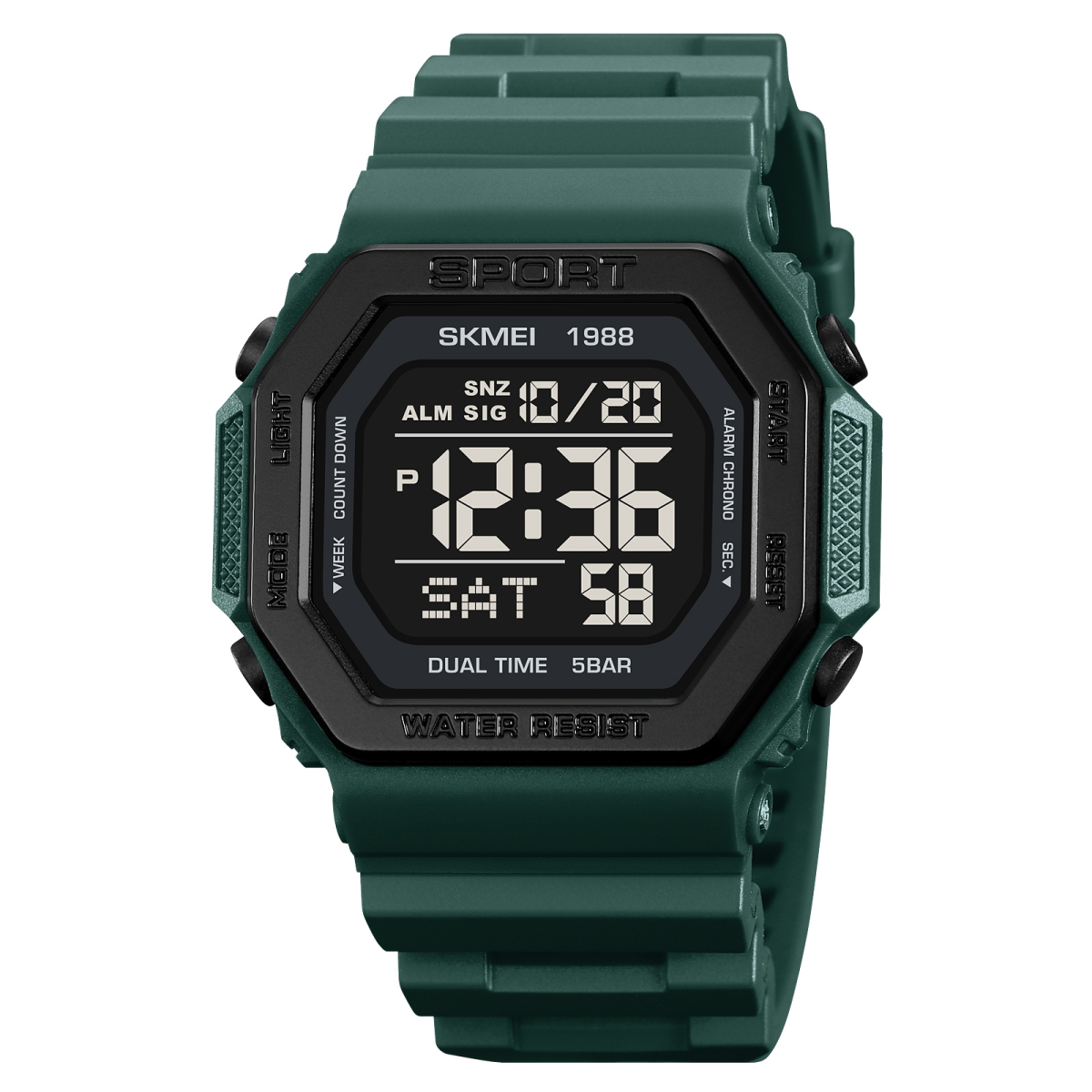 Чоловічий годинник Skmei 1988DKGN Dark-Green