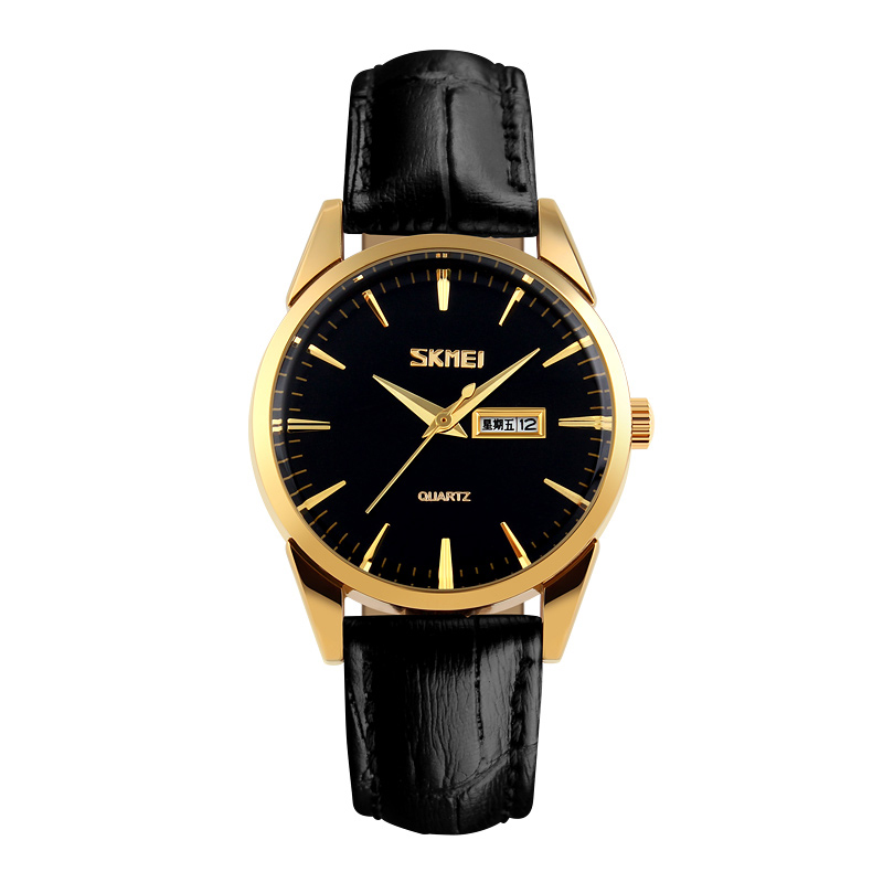 Жіночий годинник Skmei 9073GDBK-S Gold-Black lady