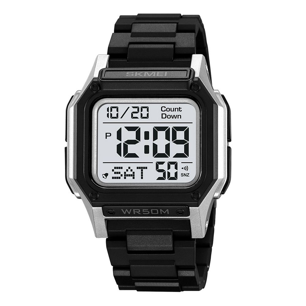 Чоловічий годинник Skmei 2264SIWT Black-Silver-White