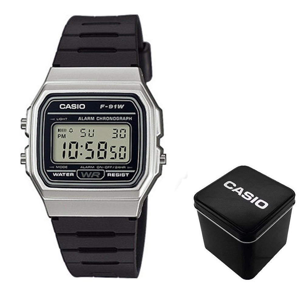 Чоловічий годинник Casio F-91WM-7A