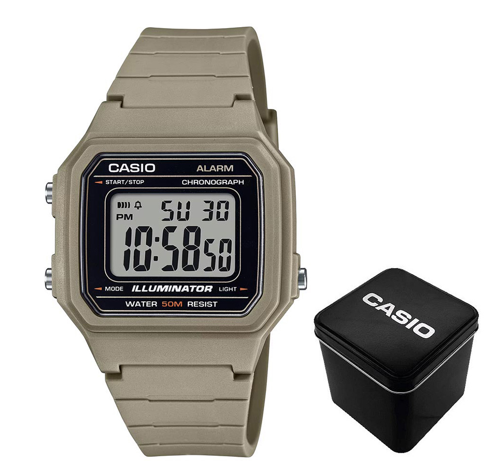Чоловічий годинник Casio W-217H-5A