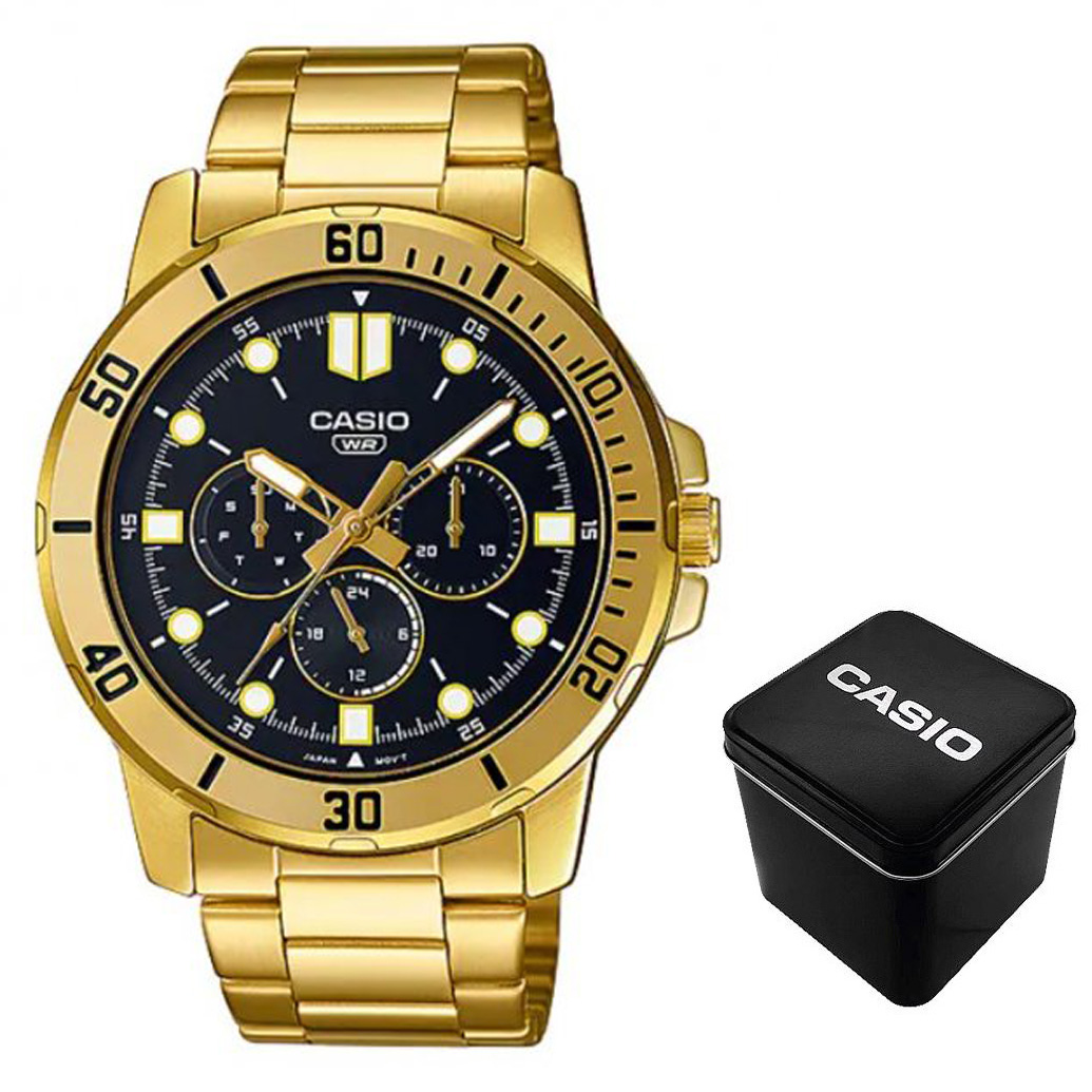 Чоловічий годинник Casio MTP-VD300G-1E