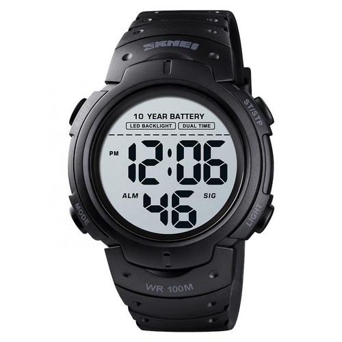 Чоловічий годинник Skmei 1560 Black-Gray