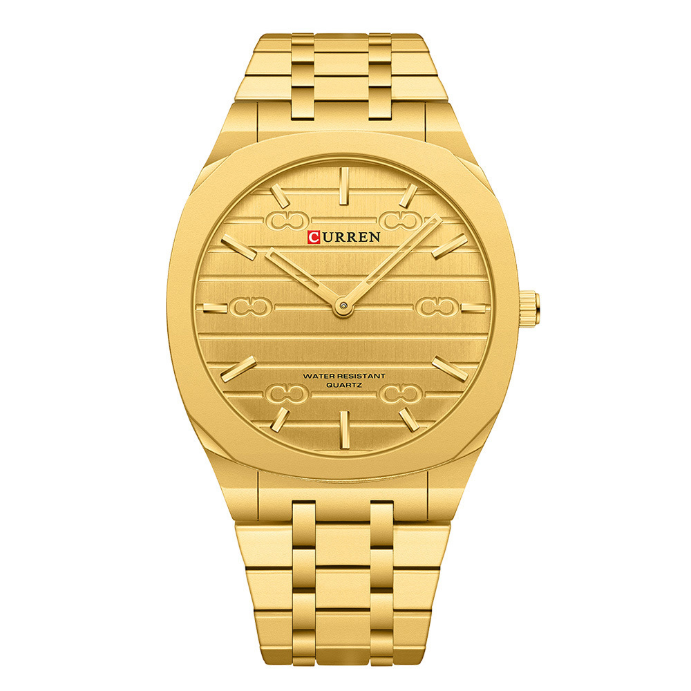 Чоловічий годинник Curren 8444 Gold