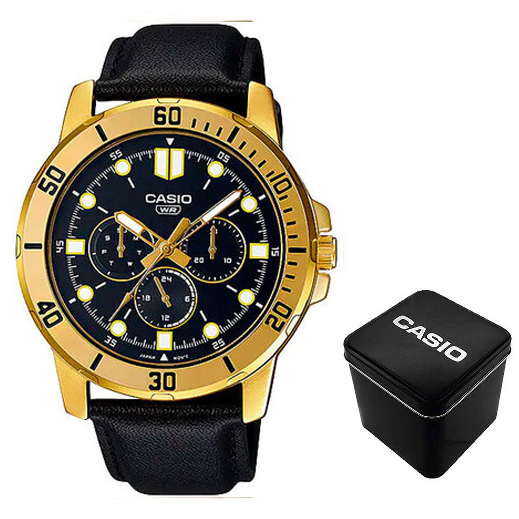 Чоловічий годинник Casio MTP-VD300GL-1E