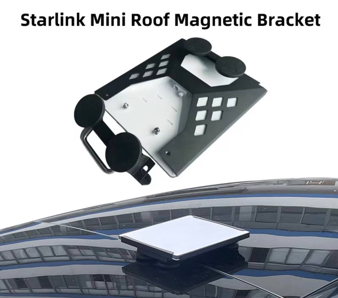 Магнітне автомобільне кріплення для Starlink Mini на дах авто (посилені магніти) - Зображення 5