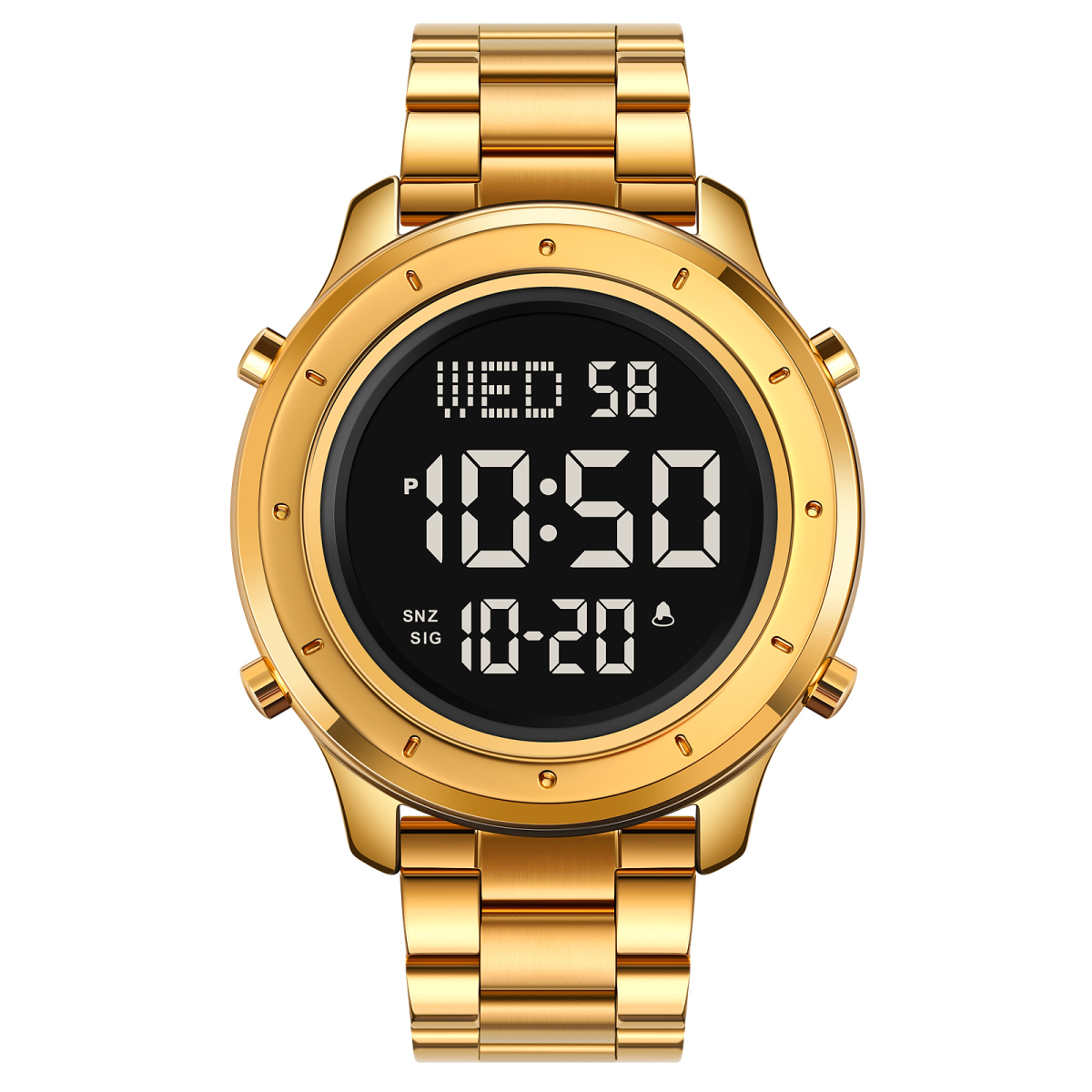 Skmei 1864SGDBK Gold-Black Steel SALE