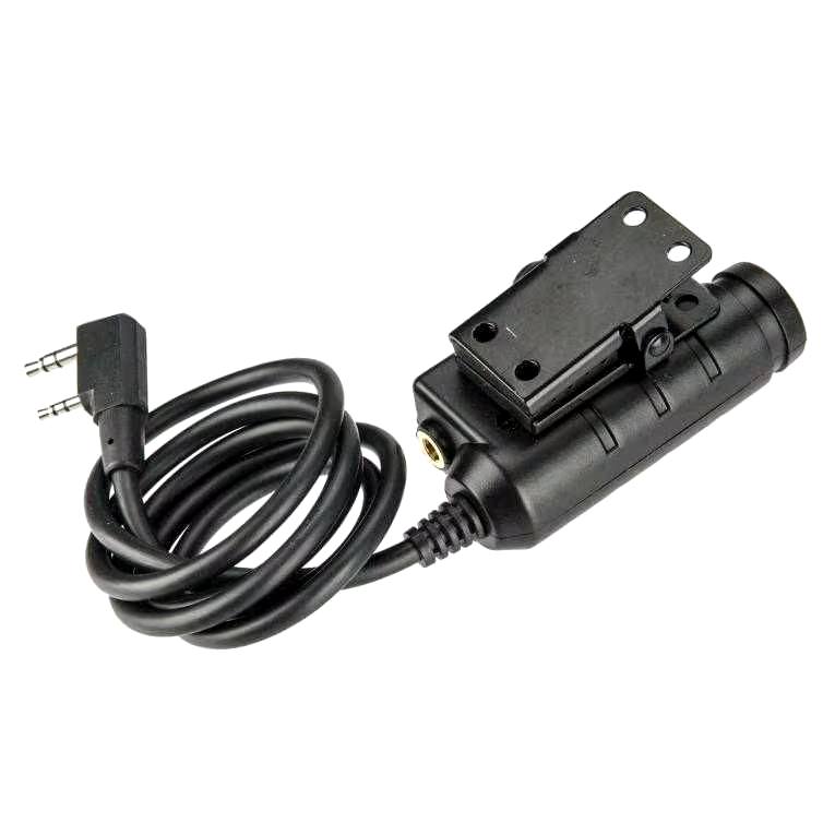 Кнопка PTT EARMOR M51 KEN для радіостанцій BAOFENG (Kenwood) - Зображення 3