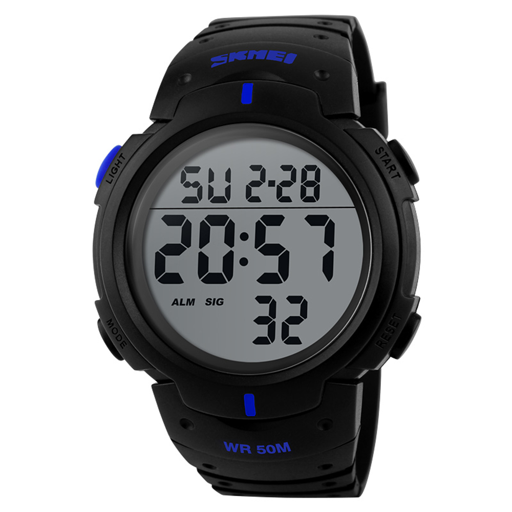 Чоловічий годинник Skmei 1068BU Black-Blue