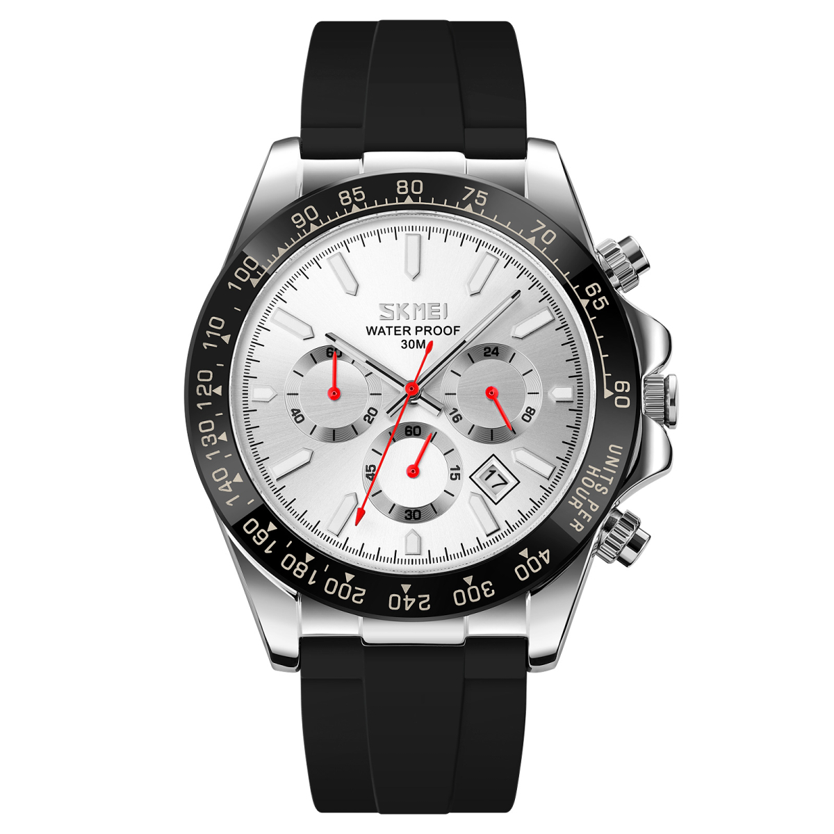 Чоловічий годинник Skmei 9275SISI Silver-Silver