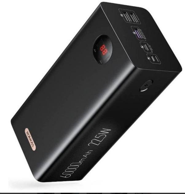 Павер Банк Power Bank Romoss PEA57 22.5W 60000mAh Black - Зображення 2