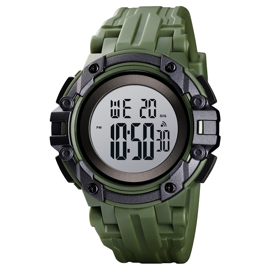 Чоловічий годинник Skmei 1545AG Army Green