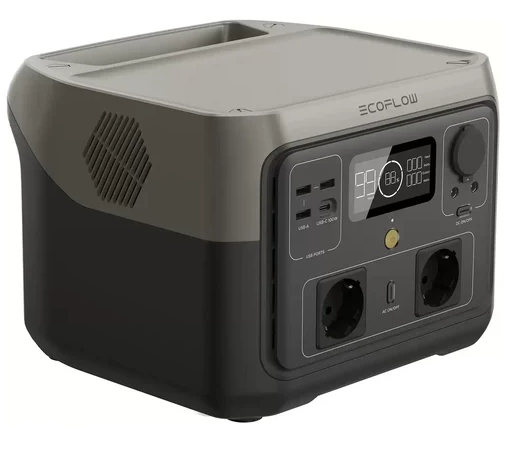 Зарядна станція EcoFlow RIVER 2 Max 512Wh 102400mAh 500W EU (RIVER2MAX) - Зображення 3