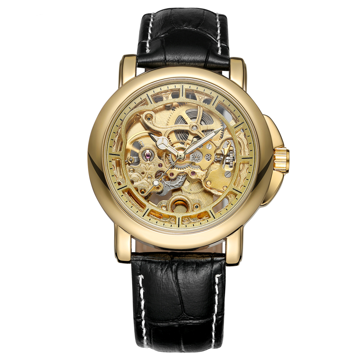 Forsining 8156 Black-Gold STOPPED