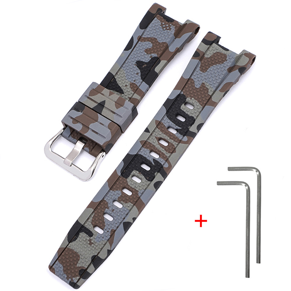Ремінець для Casio G-Shock GST-W300 Camo Brown SI