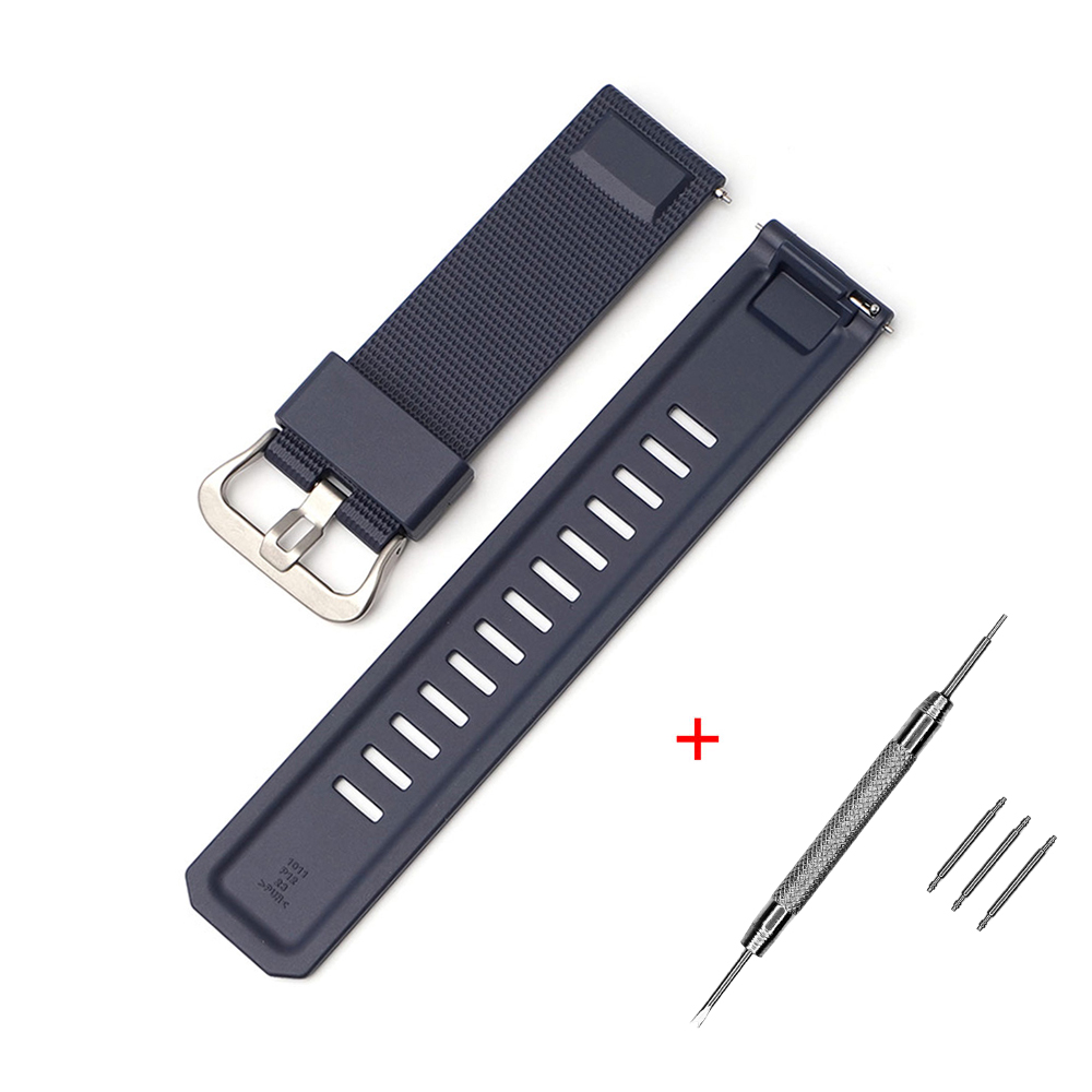 Ремінець для Casio Pro Trek PRW-6900Y Dark Blue SI