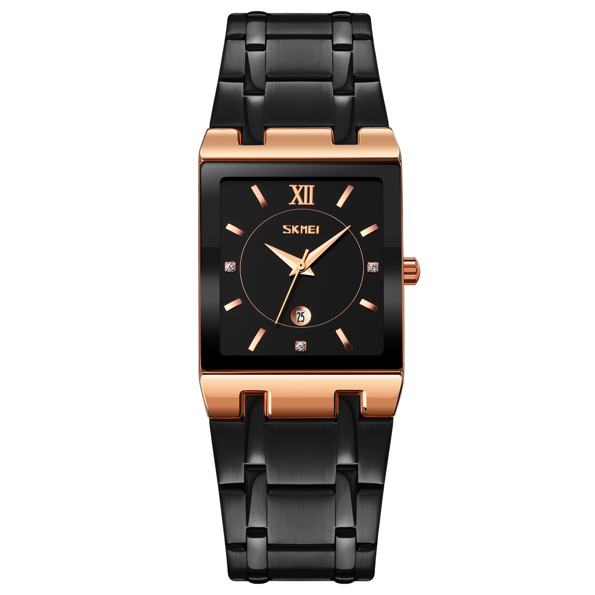 Жіночий годинник Skmei 9263RGBKBK Rose Gold-Black-Black
