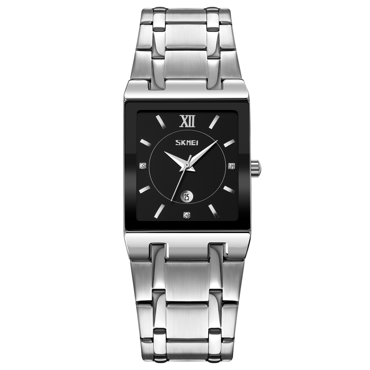 Жіночий годинник Skmei 9263SIBK Silver-Black