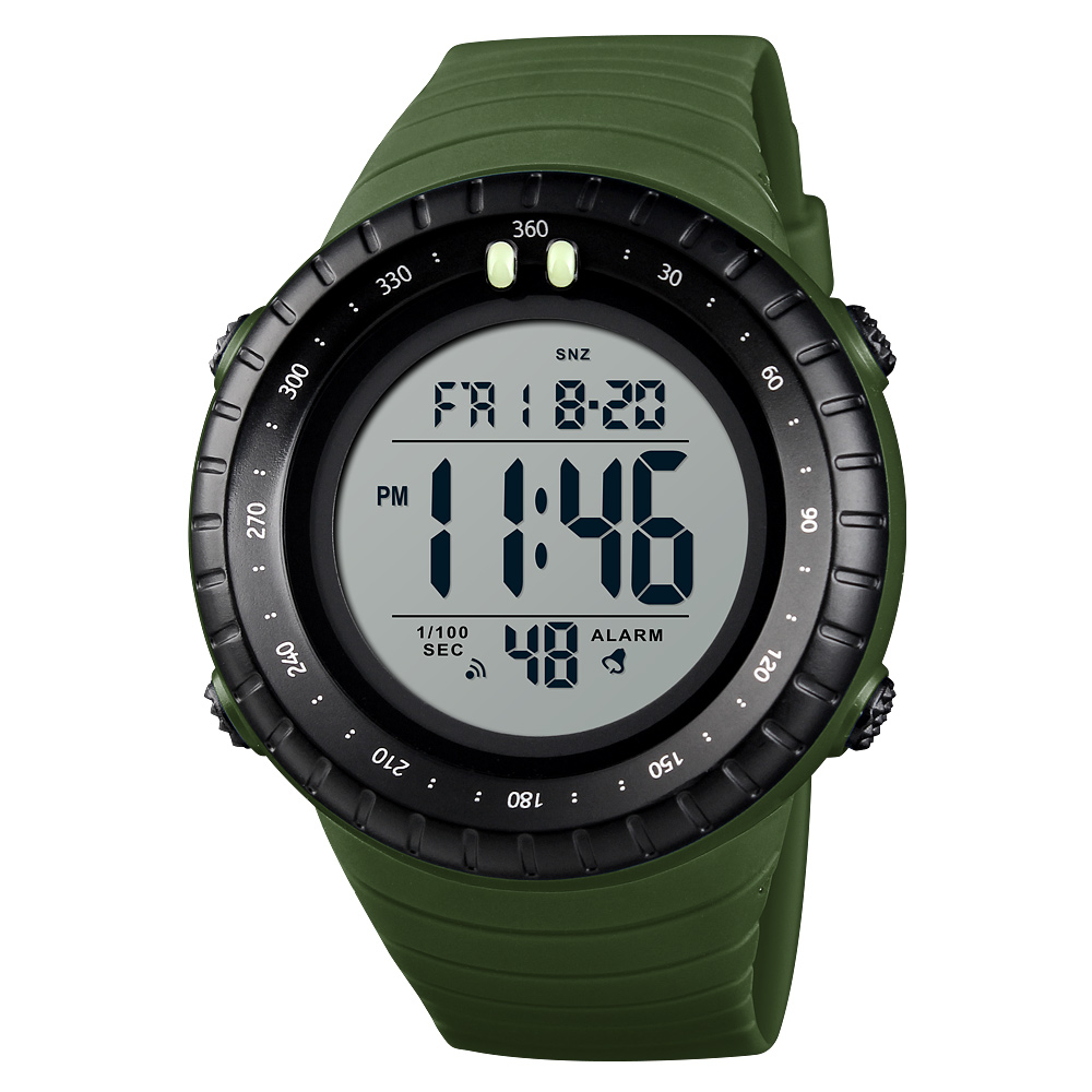 Чоловічий годинник Skmei 1420AG Army Green