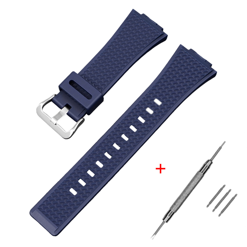 Ремінець для Casio G-Shock GA-100/110 Dark Blue DB SI