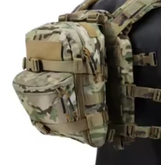 Рюкзак (IG-BG3530-MC) тактичний, з кріпленням під гідратор IDOGEAR Mini Molle Hydration Bag - Зображення 7