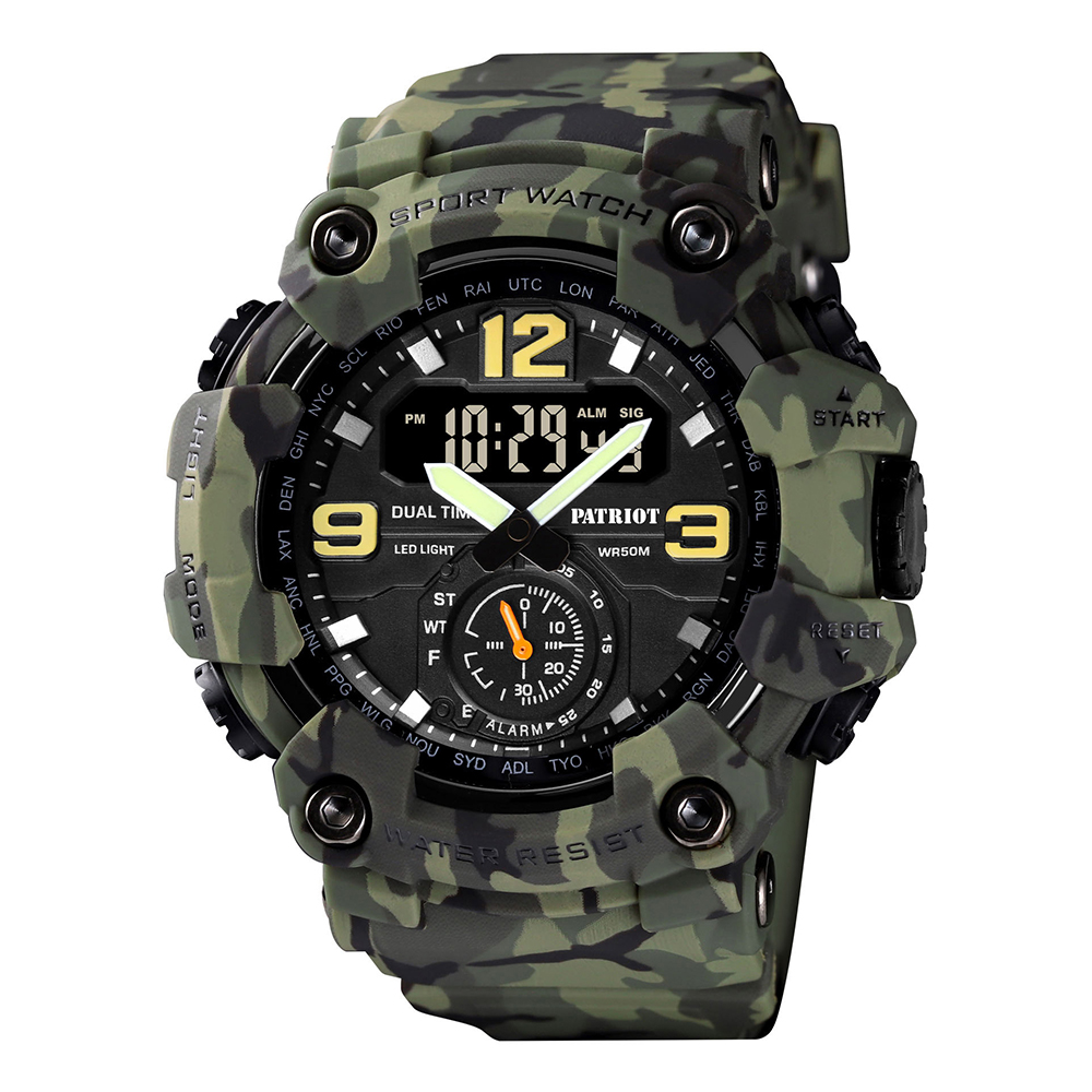 Patriot 003CMGN Camo Green