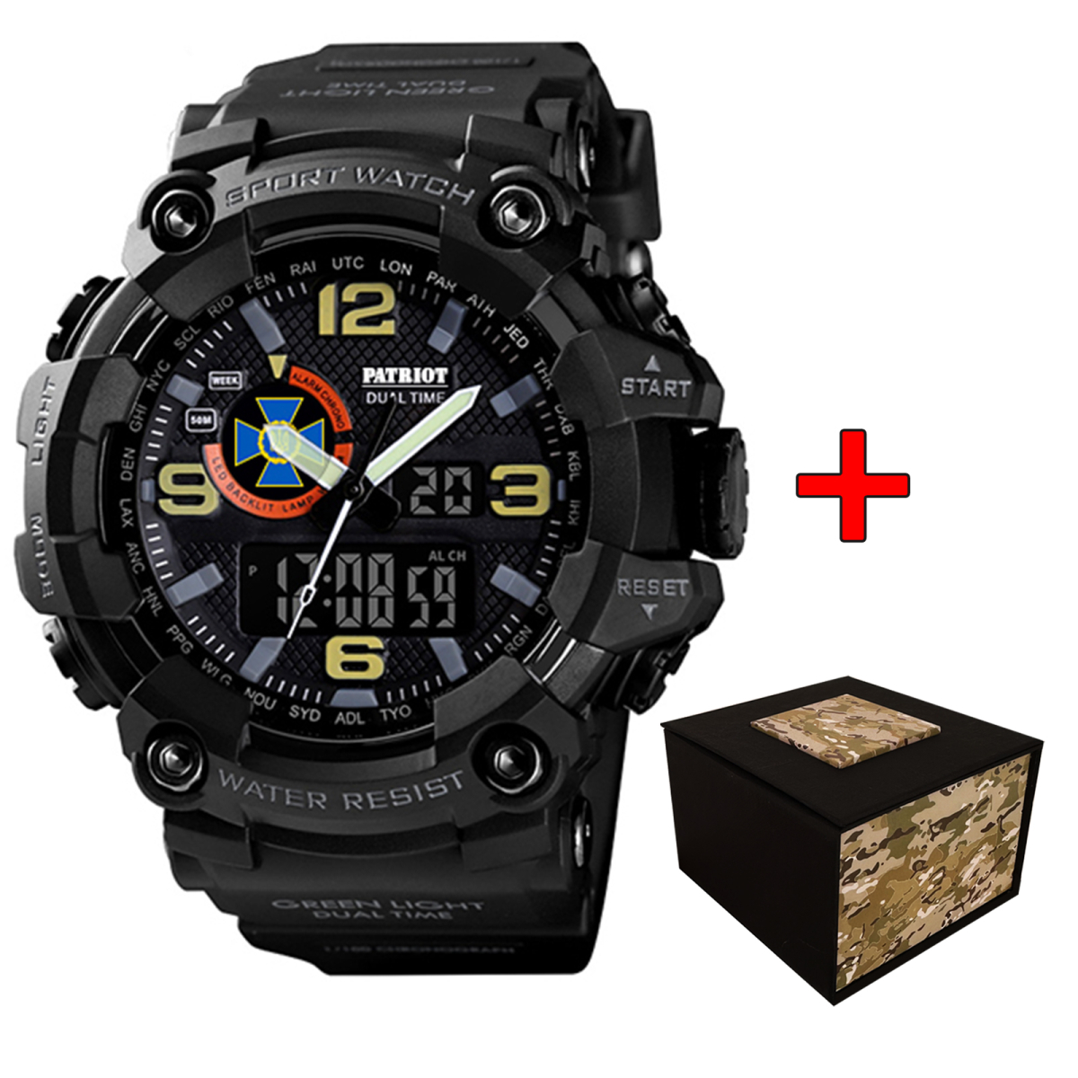 Patriot 002BKSBU СБУ Чорні + Коробка