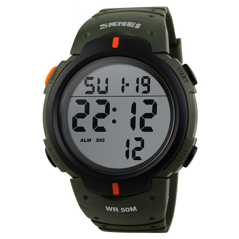 Чоловічий годинник Skmei 1068 Army-Green
