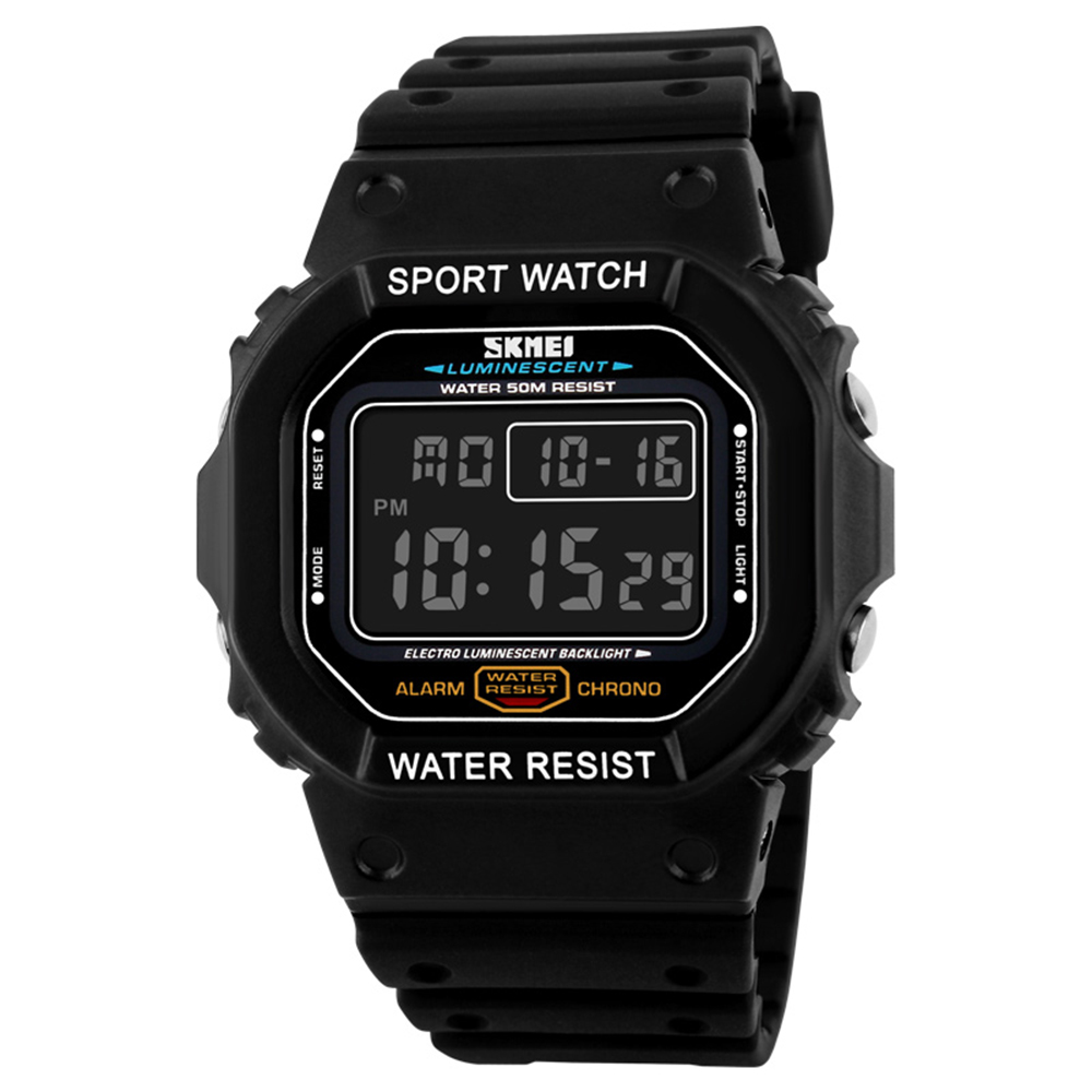 Чоловічий годинник Skmei 1134BKBK Black-Black