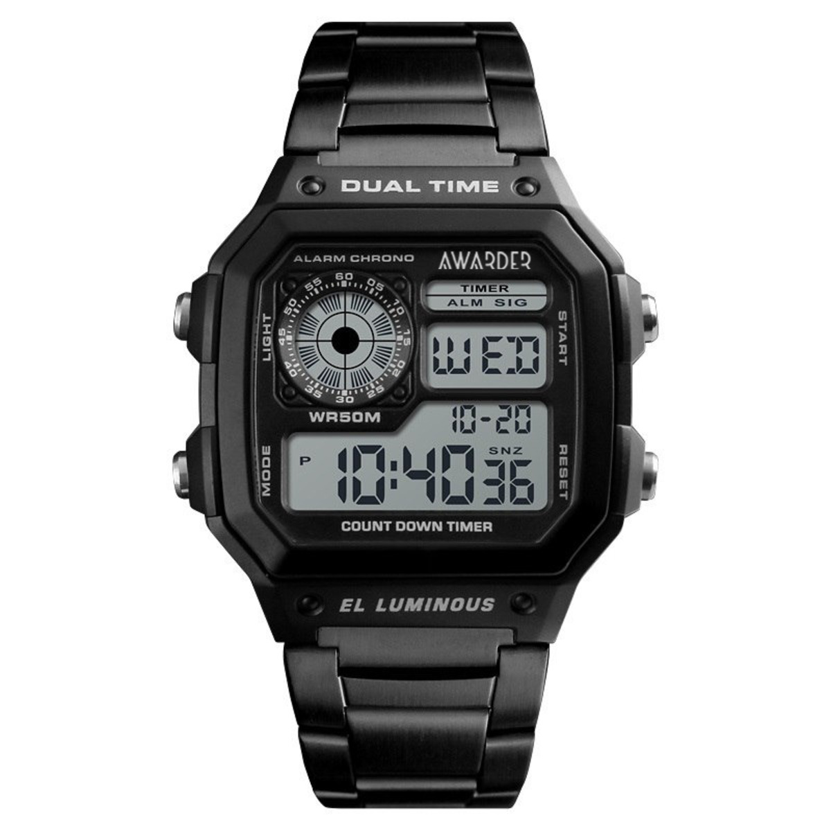 Чоловічий годинник Awarder 011 Black
