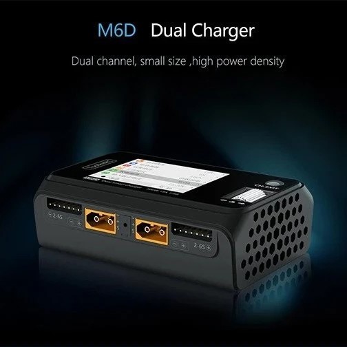 Зарядний пристрій ToolkitRC M6D 500W 15А для акумуляторів 1-6S - Зображення 9