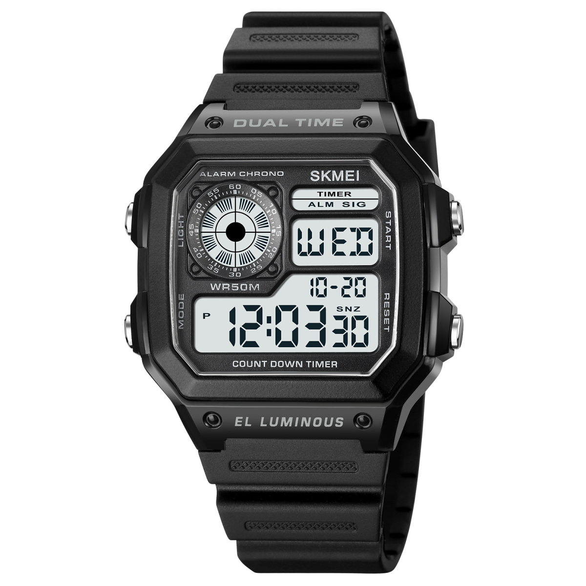 Наручний годинник Skmei 1998BK Black.