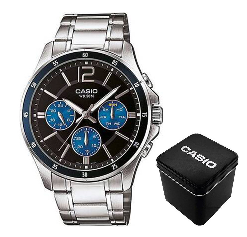 Чоловічий годинник Casio MTP-1374D-2A