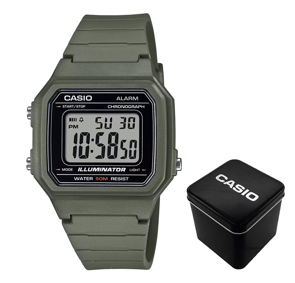 Чоловічий годинник Casio W-217H-3A