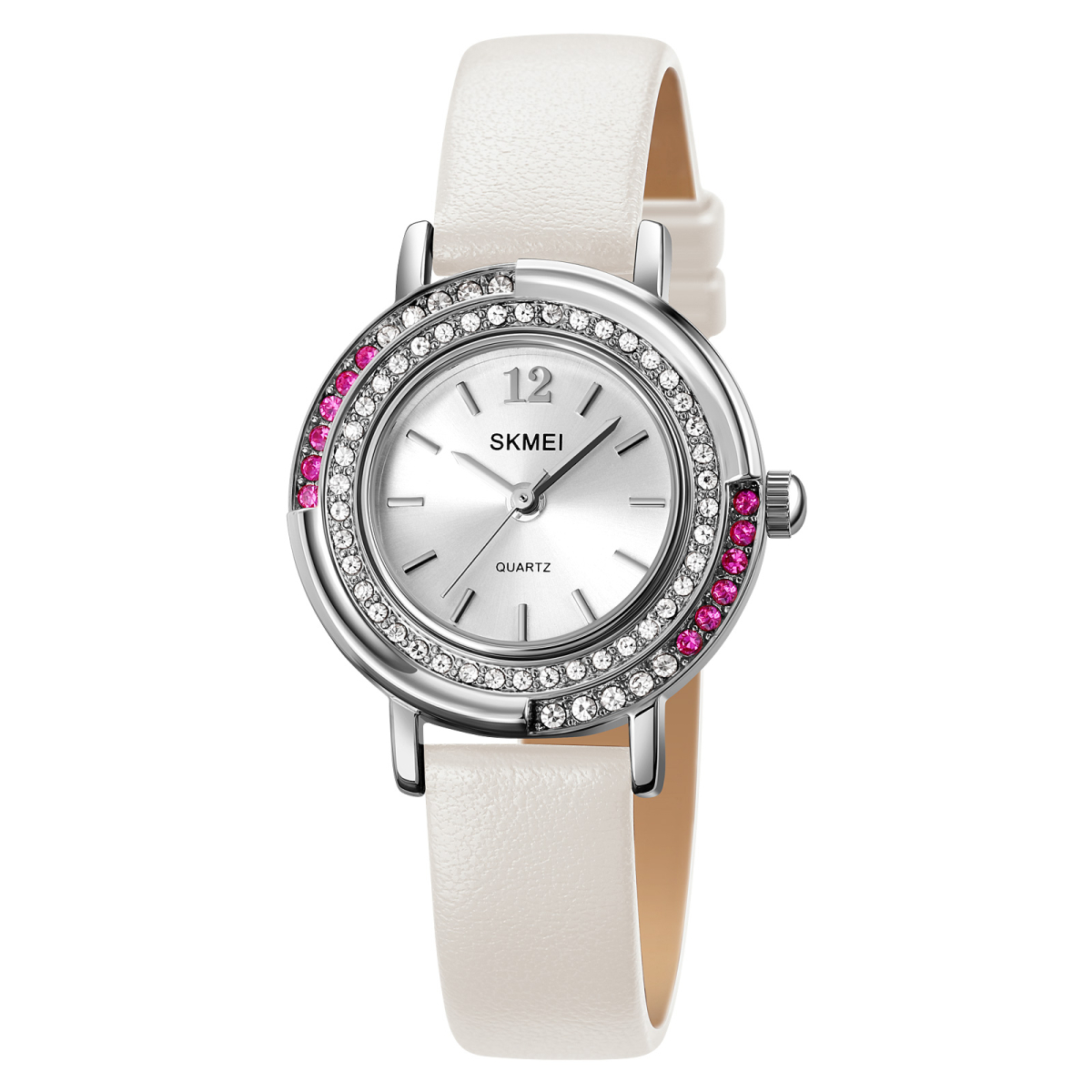 Жіночий годинник Skmei 1855SIWT Silver-White