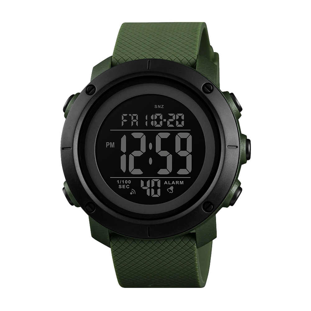 Чоловічий годинник Skmei 1434AGBK Army Green-Black