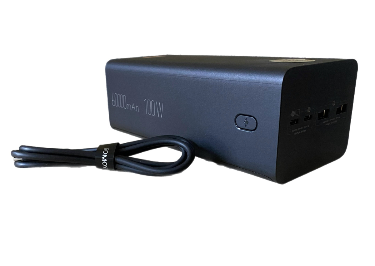 Павер банк Power Bank для ноутбука Romoss 60000 mah, 100W - Зображення 10