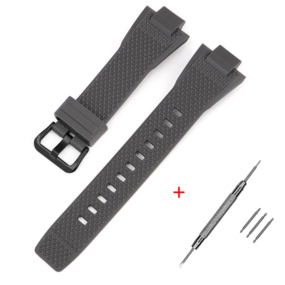 Ремінець для Casio G-Shock GST-B400 Gray BK