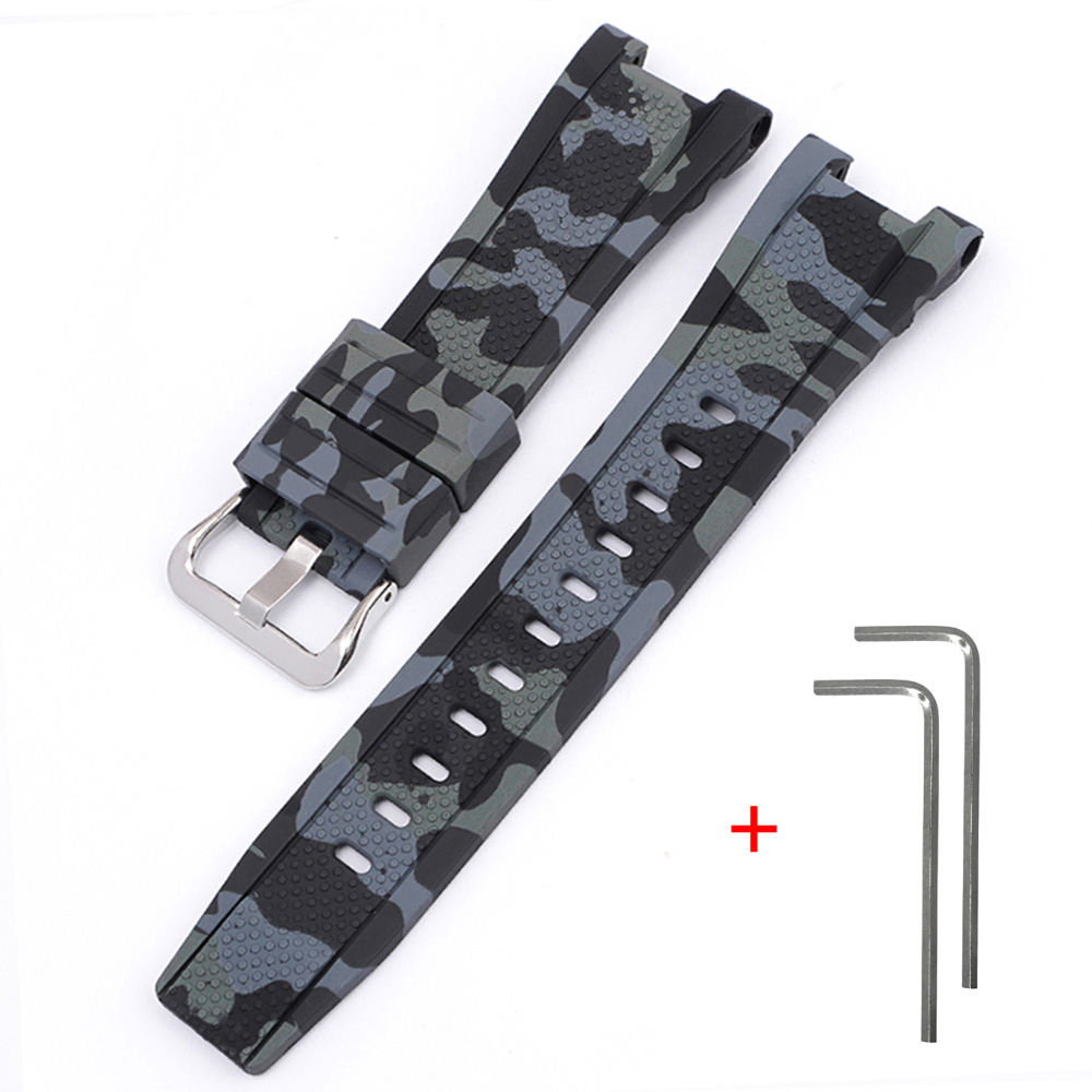 Ремінець для Casio G-Shock GST-W100G/W110/W130L/W300/W300G/S110/S100G/S300/S300G/S210B/B100/410G CCB