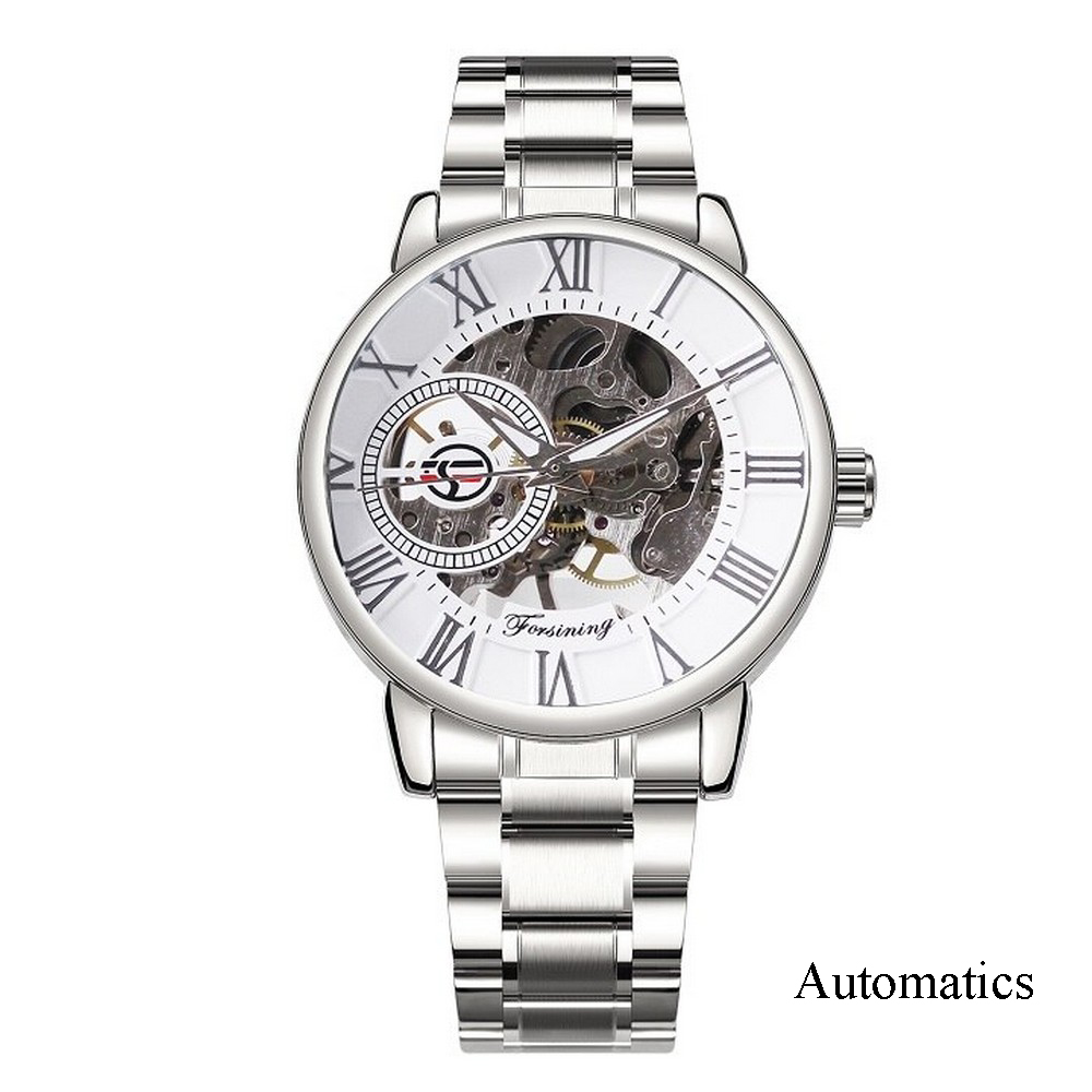 Forsining 8099A Silver-White Metal