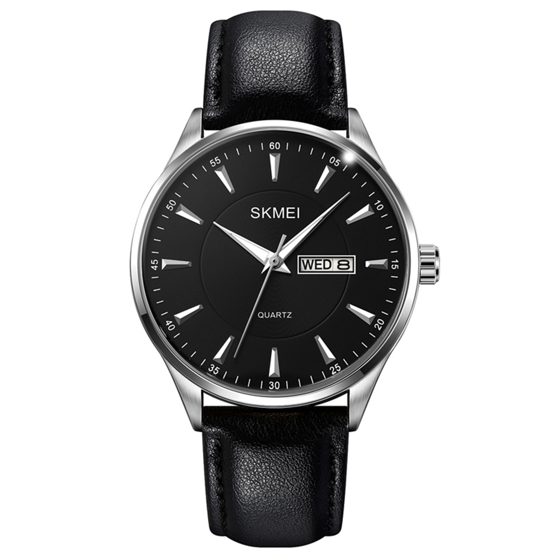 Чоловічий годинник Skmei 2075SIBK Silver-Black