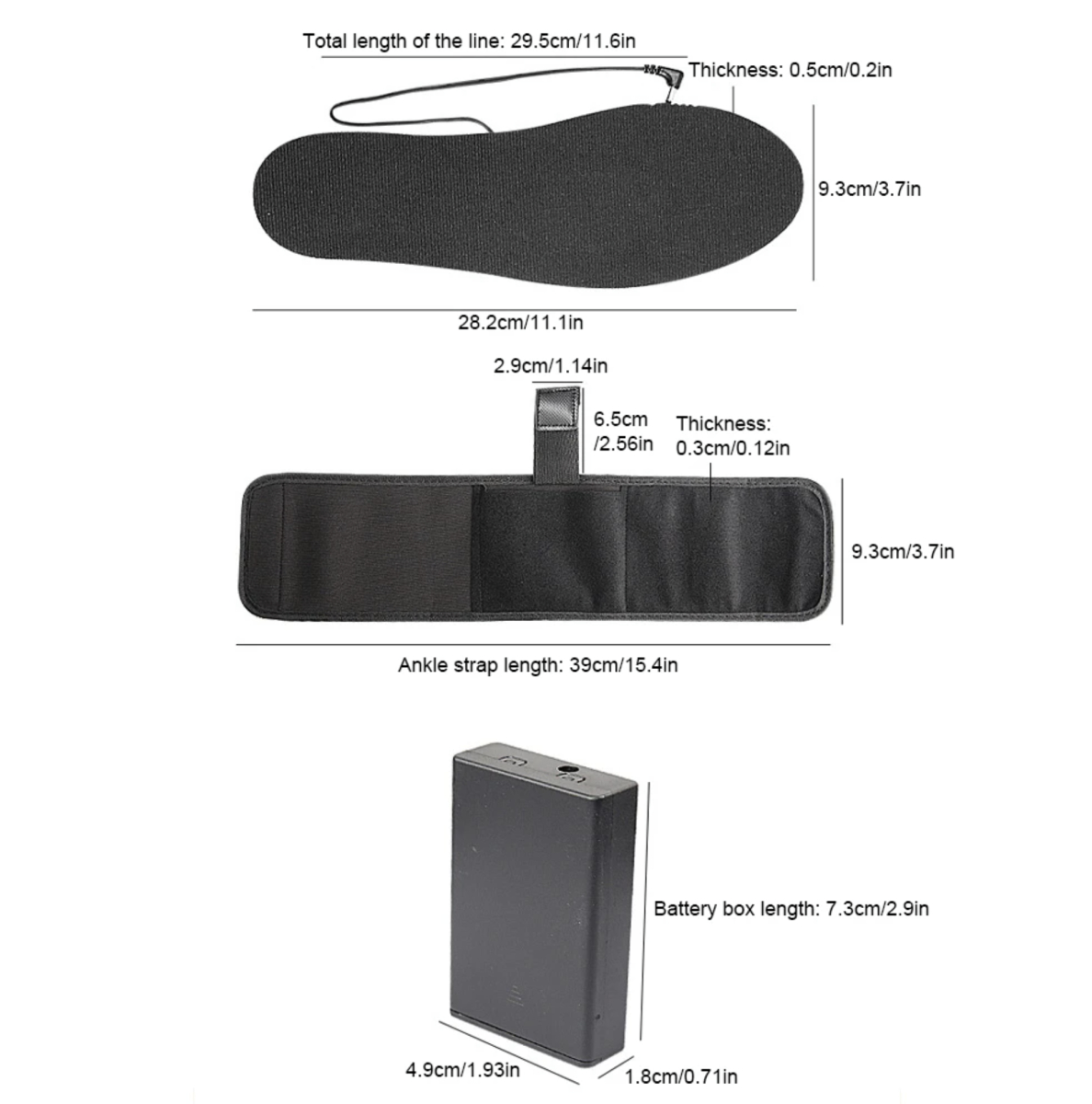 Устілки з підігрівом ультра-тонкі USB 35-45 - Зображення 4