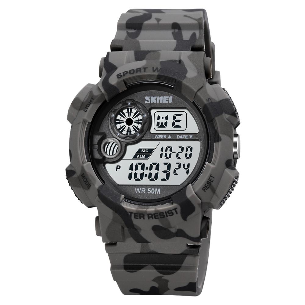 Чоловічий годинник Skmei 1718CMGY Camo Gray